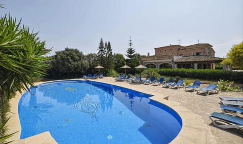 Property building, Living room, Swimming pool