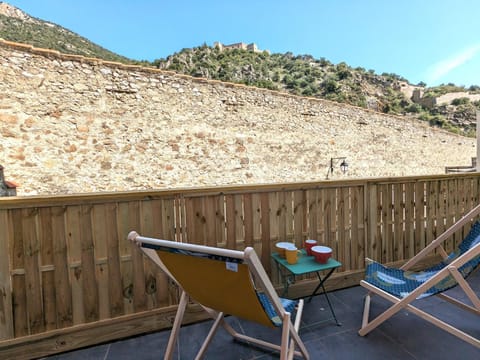 Balcony/Terrace, Mountain view, sunbed