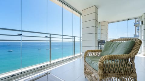 View (from property/room), Balcony/Terrace, Sea view