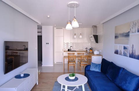 TV and multimedia, Kitchen or kitchenette, Living room, Seating area, Dining area