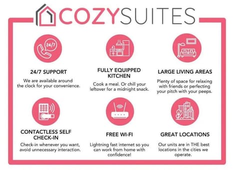 CozySuites At Notch Apartment in Indianapolis