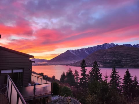 Lake view, Mountain view, Sunrise