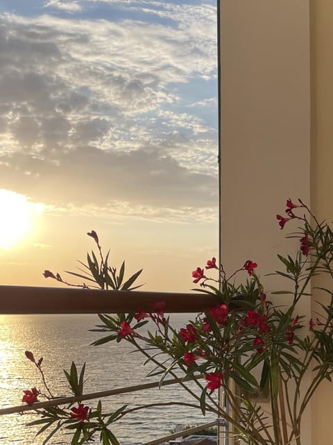 Natural landscape, Sea view, Sunset