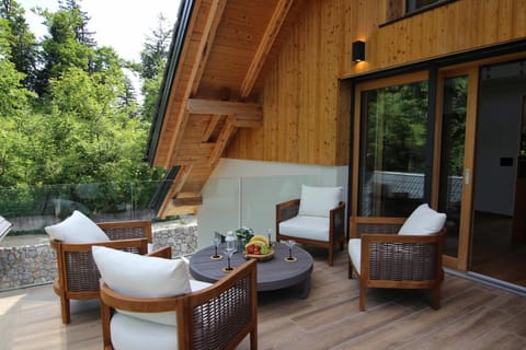 Balcony/Terrace, Seating area, Garden view