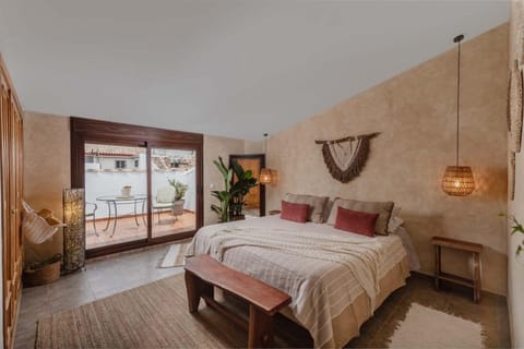Bed, Balcony/Terrace, Photo of the whole room, Breakfast