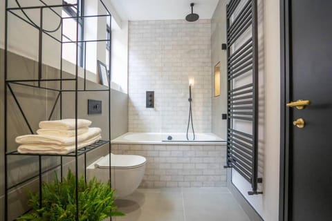 Shower, Toilet, Bathroom, towels