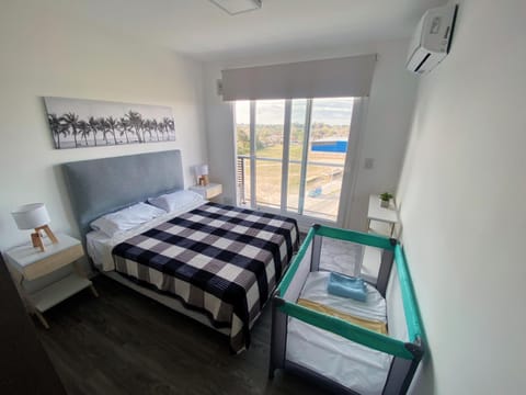 Bed, Bedroom, cot, air conditioner