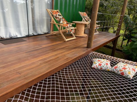 Property building, Patio