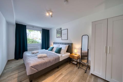 Bed, Photo of the whole room, Bedroom, towels, wardrobe