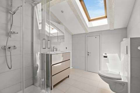 Shower, Toilet, Bathroom, towels