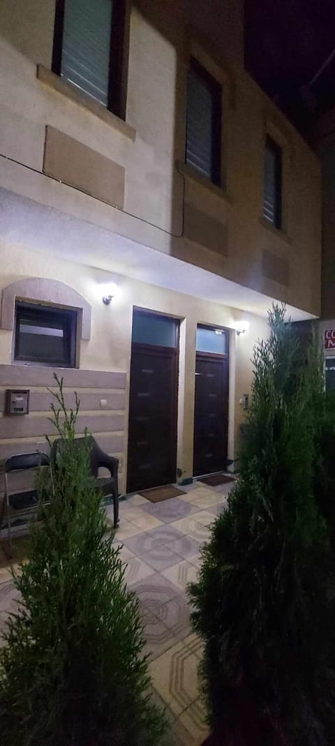 Patio, Facade/entrance, Night