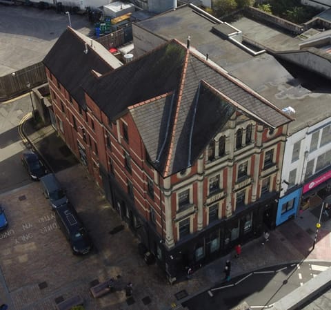 Property building, Neighbourhood, Bird's eye view, Street view