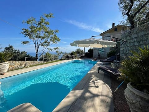 Pool view, Swimming pool, sunbed
