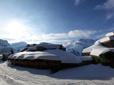 Studio cabine confortable pour 4 à Avoriaz, balcon plein sud - FR-1-314-186 Cabin in Avoriaz
