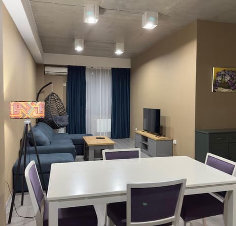 TV and multimedia, Living room, Seating area, Quiet street view, air conditioner