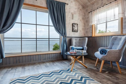 Seating area, Sea view