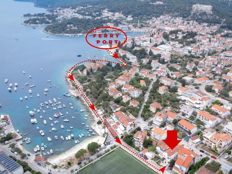 Nearby landmark, Day, Neighbourhood, Natural landscape, Bird's eye view, Beach, City view, Sea view, Street view