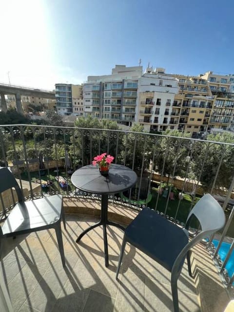 Property building, View (from property/room), Seating area, City view