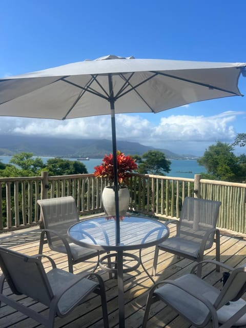 Natural landscape, View (from property/room), Balcony/Terrace, Dining area, Sea view, Sunrise, Sunset