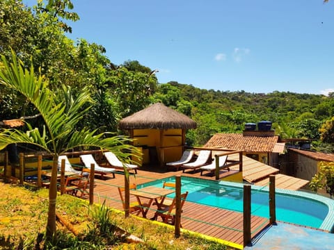 Natural landscape, Pool view, Swimming pool