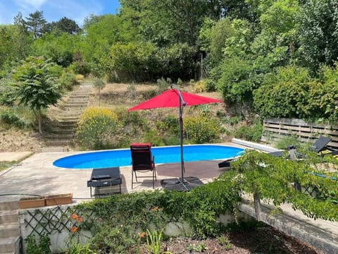 Garden, Garden view, Pool view, Swimming pool, sunbed