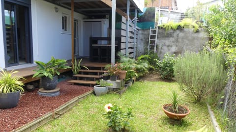 Property building, Garden, Garden view