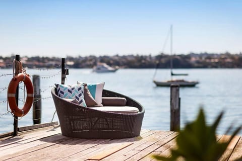 Natural landscape, Seating area, Sea view
