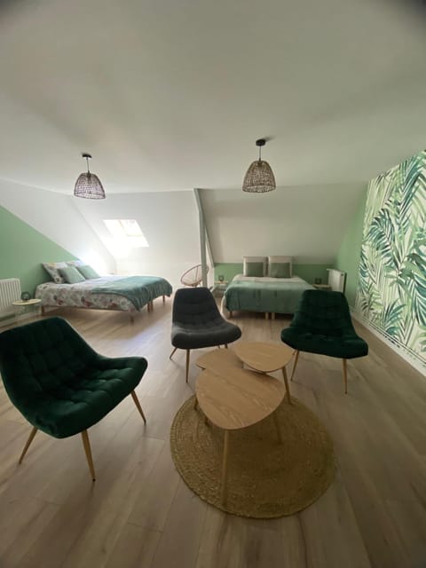 Living room, Seating area, Bedroom