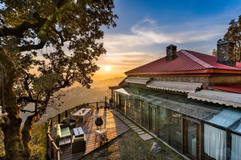 Mountain view, Sunset