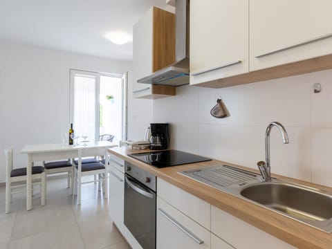 Living room, kitchen