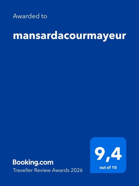 mansardacourmayeur Apartment in Courmayeur