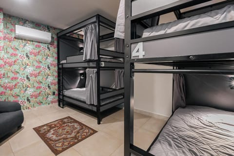Photo of the whole room, bunk bed