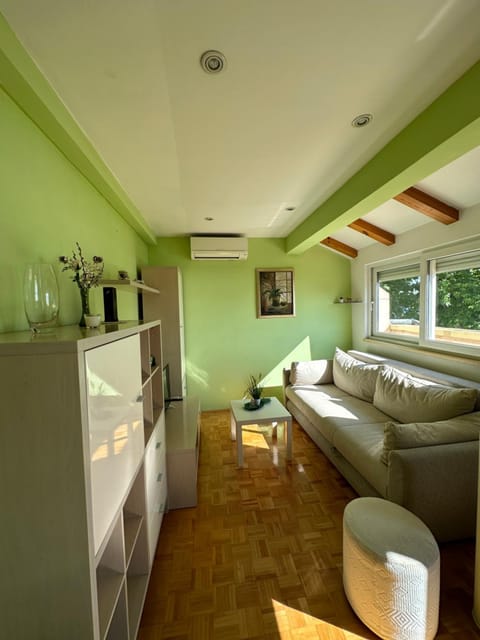 Bed, TV and multimedia, Living room, air conditioner