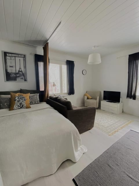 Bed, TV and multimedia, Living room