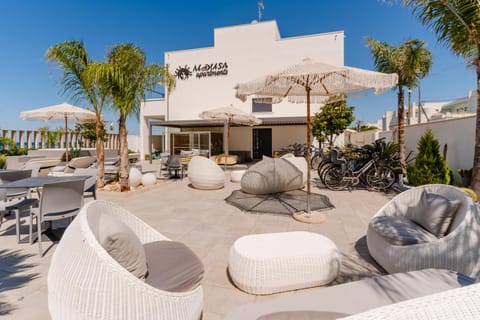 Property building, Patio