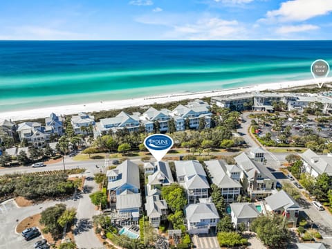 Located right on 30A, '57 Western Lake Drive' is a 6BR 6,5BA Home Carriage House home House in Seaside