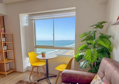 Natural landscape, Living room, Sea view