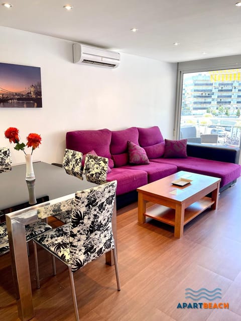 Living room, air conditioner