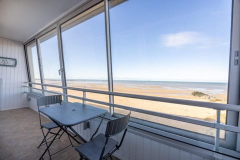 Patio, Natural landscape, View (from property/room), Beach, Sea view