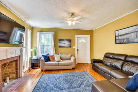 Georgia Vacation Rental 3 Mi to Downtown Columbus House in Columbus