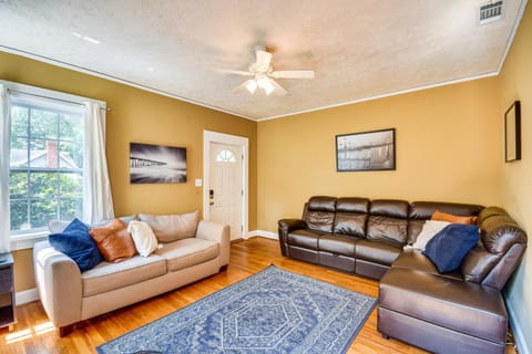 Georgia Vacation Rental 3 Mi to Downtown Columbus House in Columbus