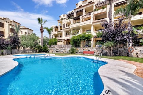 Property building, Living room, Swimming pool