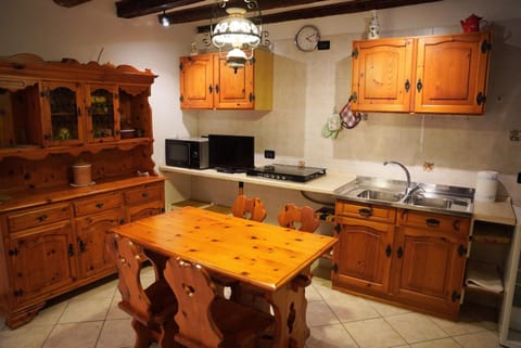Kitchen or kitchenette, Dining area