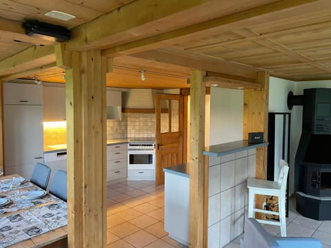 Kitchen or kitchenette, minibar, oven, stove