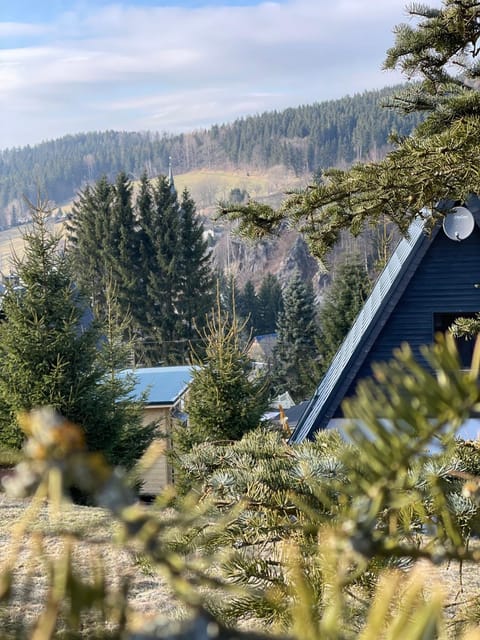 Property building, Natural landscape, Mountain view
