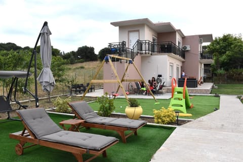 Property building, Children play ground, Garden view