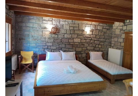 Property building, Living room, Bedroom