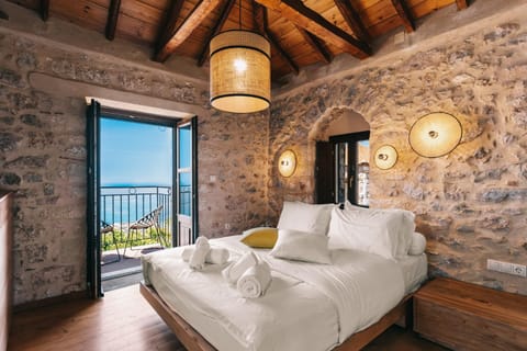 Natural landscape, Photo of the whole room, Bedroom, Sea view