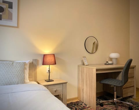 Bedroom, hair dresser