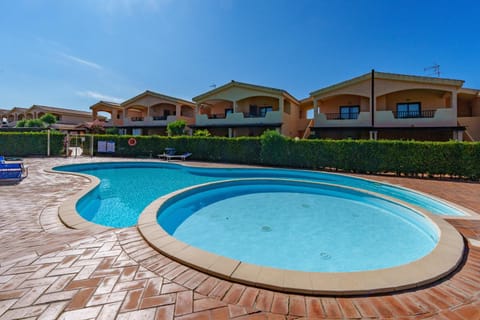 Property building, Living room, Swimming pool